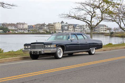 1976 Cadillac Fleetwood Seventy Five Limousine Classic Eldorado Limo