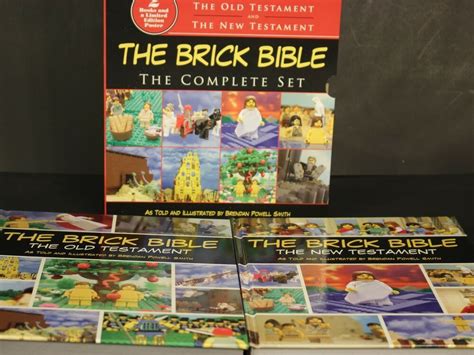 The Brick Bible Set By Brendan Powell Smith New And Old Testament Lego Poster Lego Poster