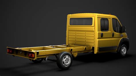 Ram Promaster Cargo Chassis Truck Crew Cab 4035xl Wb 2019 3d Model By Creator 3d