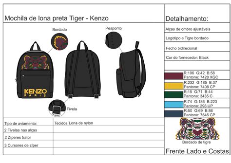 Corel Draw - Ficha Técnica Mochila by Leilaferr_ - Issuu
