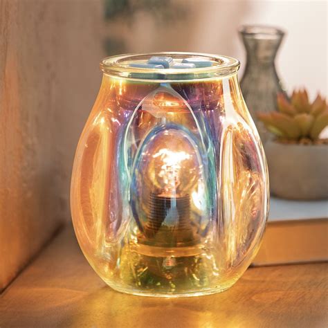 Bubbled Iridescent Scentsy Warmer Tanya Charette