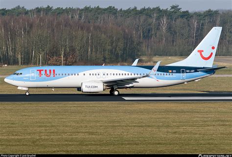 OO JAY TUI Airlines Belgium Boeing 737 8K5 WL Photo By Jost Gruchel