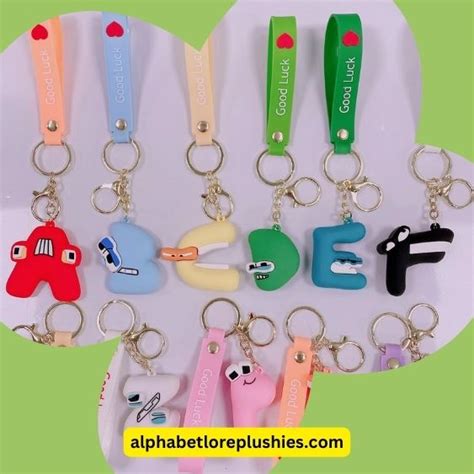 Alphabet Lore Keychain Alphabet Lore Plush Shop Official Alphabet