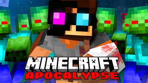 J Ai Surv Cu Jours Une Apocalypse Zombie Dans Minecraft Youtube