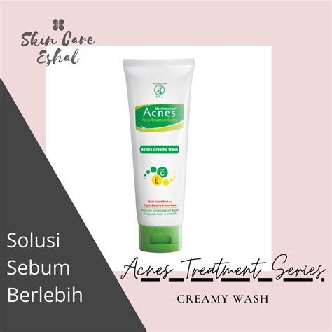 Jual ACNES CREAMY WASH DAILY FACIAL 50g Shopee Indonesia