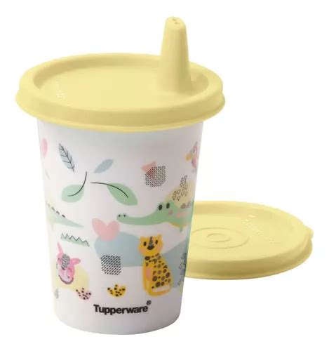 Copinho Infantil Com Bico - Copo Infantil Com Bico E Tampa Tupperware Copinho Não Vaza | Frete grátis