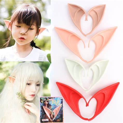 Jokejolly Telinga Elf Palsu Cosplay Fake Angle Ear Jk Light