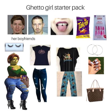 Best Starter Packs On Twitter Ghetto Girl Starter Pack Photo Credit