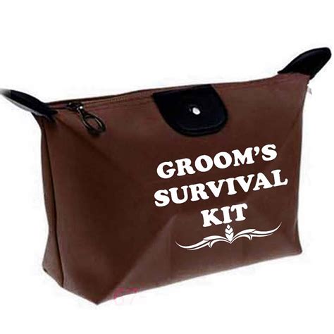 Groom Or Groomsmen Survival Kit Groomsmen Gift Travel Kit Etsy UK