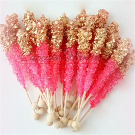 Rock Candy Sticks Etsy