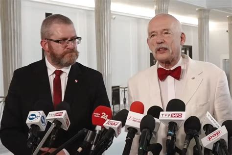 Braun I Korwin Mikke W Sejmie Wzywamy Eby Ten Projekt Odrzuci