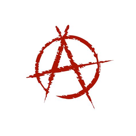 Anarchy Letter A In The Circle 8553651 Vector Art At Vecteezy