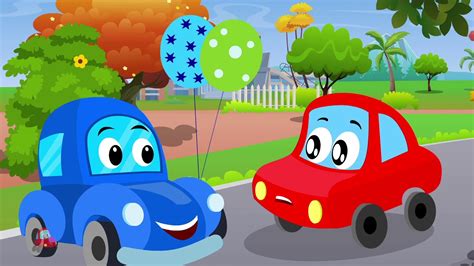 Lets Build Little Red Car Nursery Rhymes For Children Car Songs