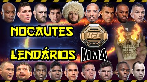 Super Nocautes Dos Melhores Lutadores Do Ufc E Mma Youtube