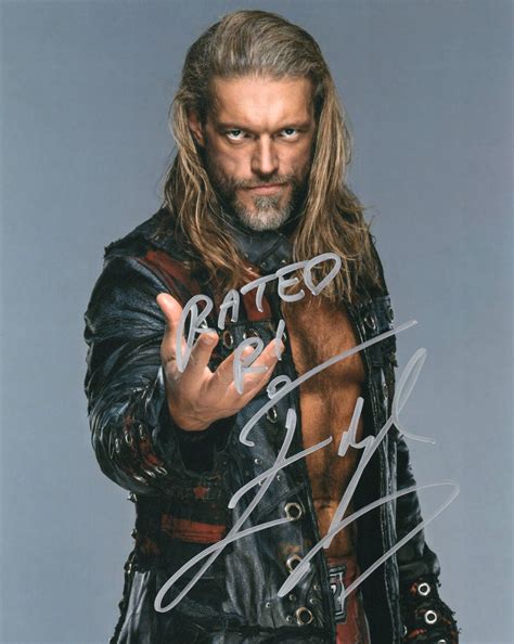 Edge WWE Signed Photo – RetroWrestling.com