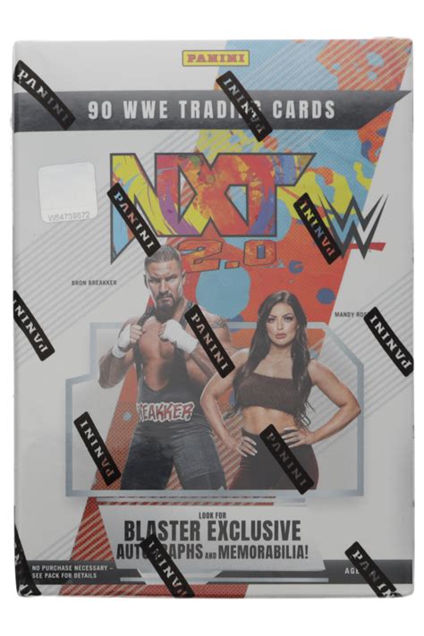 2022 Panini WWE NXT Wrestling 6 Pack Blaster Box Pristine Auction