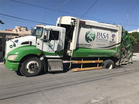 Se Hunde Cami N Recolector De Basura En La Colonia Ampliaci N Los