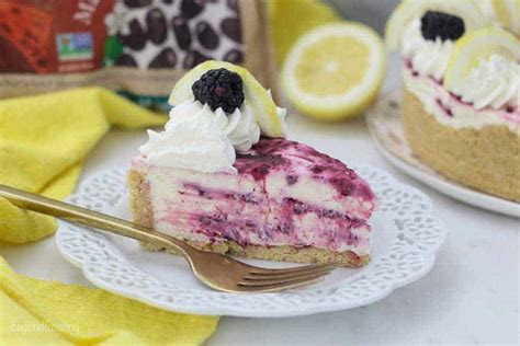 No Bake Blackberry Lemon Cheesecake Beyond Frosting