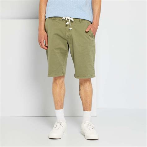 Bermudas Tipo Chino Hombre Talla S XXL Kiabi 14 00