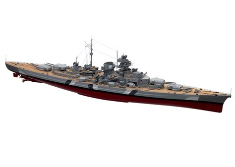 Premium Line Kymodels Bismarck 1 200 Scale Pre Built Model Battleship