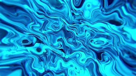 Blue Liquid Abstract Background Motion Graphics Videohive