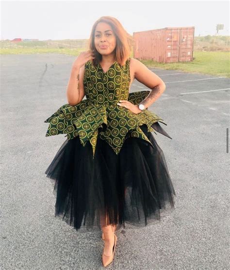 16 Stunning Shweshwe Wedding Patterns Shweshwe Dresses African