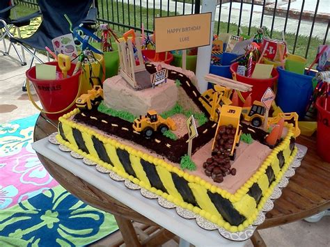 Construction Truck Cake - CakeCentral.com