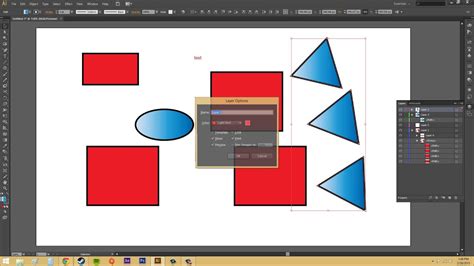 Adobe Illustrator Cs6 For Beginners Tutorial 57 Layers Panel Options Youtube