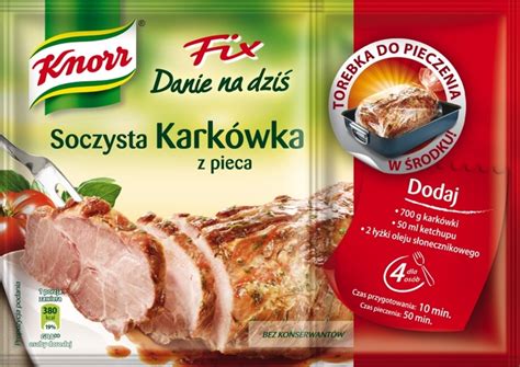 Knorr Fix Danie Na Dzi Soczysta Kark Wka Z Pieca Fixy Opinie E