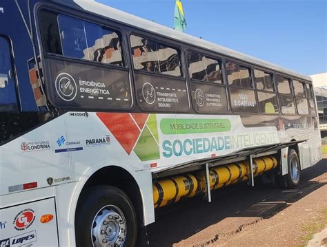 Ônibus 100 movido a biometano será testado em Londrina RIC Mais