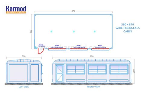 Modular Kiosks Plans - GRP Kiosks