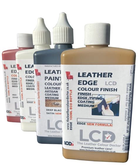 Leather Edge Paint Tough Durable Flexible Finish The Leather Colour