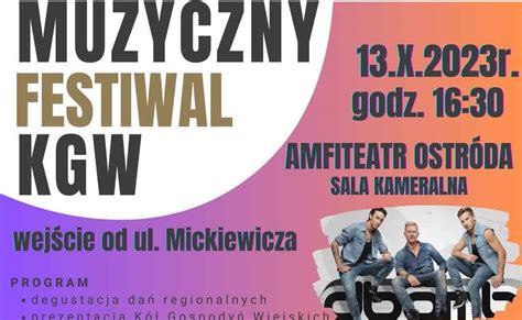 Dzisiaj w ostródzkim amfiteatrze Muzyczny Festiwal kół gospodyń