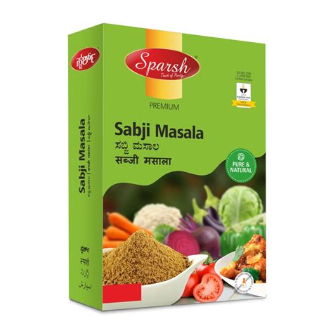 Sabji Masala Powder Buy Sparsh Sabji Masala Carton