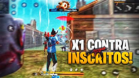 Free Fire Ao Vivo Jogando Os Inscritos Vem Para Live K