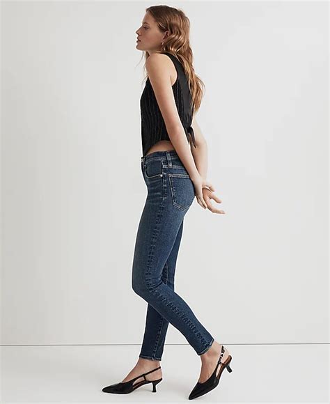 9 Mid Rise Skinny Jeans In Ravine Wash Madewell