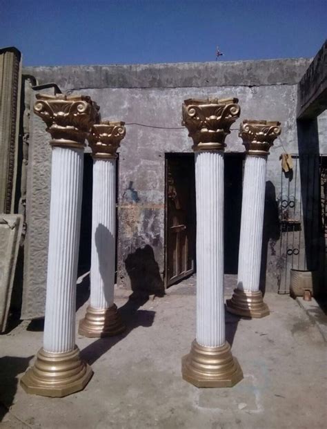 Golden Wedding Fiber Pillar At Rs 3400 In New Delhi ID 26480456573