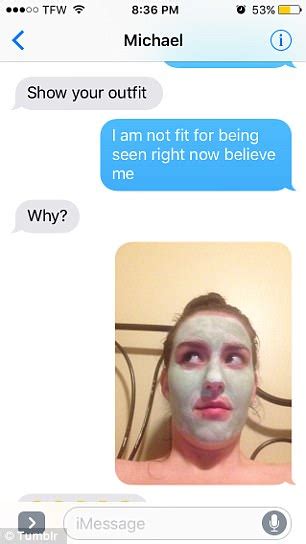 Teenager Brilliantly Shuts Down Nude Photo Request Daily Mail Online