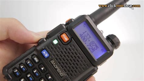 Baofeng Uv 5r Dual Band 136 174400 520mhz Two Way Ham Fm Radio Product Review Youtube