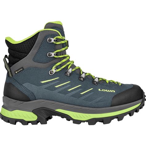 Lowa Randir Gtx Mid Trekkingschuhe Herren Blau Limone Bike