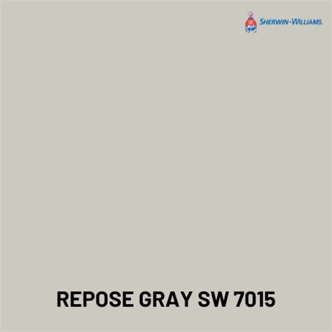 Repose Gray From Sherwin Williams SW 7015 Mr Happy House