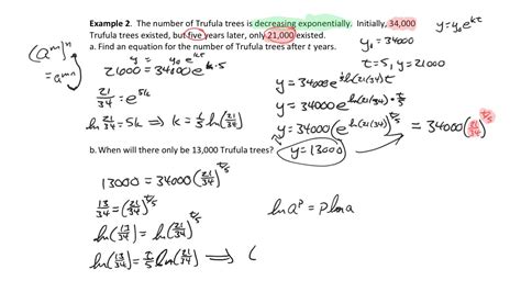 Differential Equations Exponential Growth And Decay Youtube