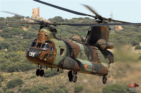 Spanish FAMET CH47 Chinook helicopter Photo Stéphane Gimard