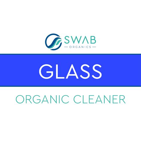 Organic Glass Cleaner Swab Organics