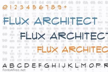 Flux Architect Font Download - Fonts4Free