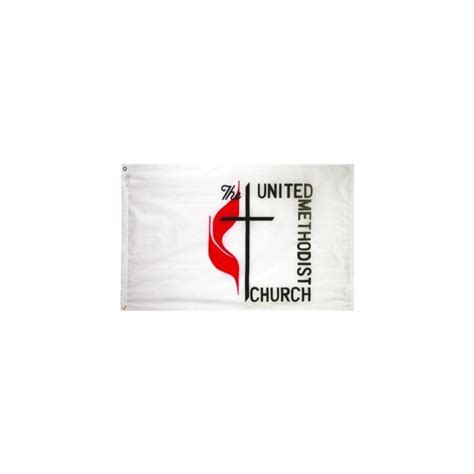 3 X 5 Nylon Methodist Flags