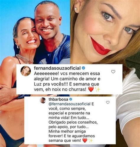 Fernanda Souza Parabeniza Romance De Thiaguinho E Surpreende