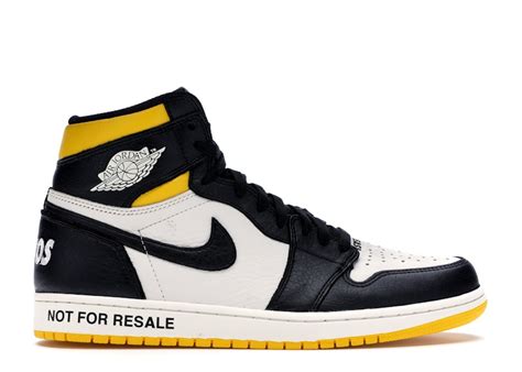 Venta Air Jordan Retro 1 Amarillas En Stock