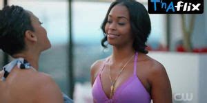 Nafessa Williams Underwear Bikini Scene In Black Lightning Tnaflix