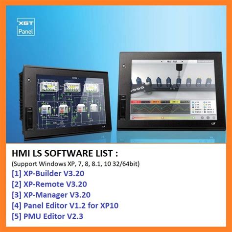 Jual Software HMI LS Electric XP Builder XP Remote XP Manager Panel